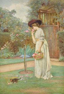 Charles Edward Wilson - Roses In Bloom