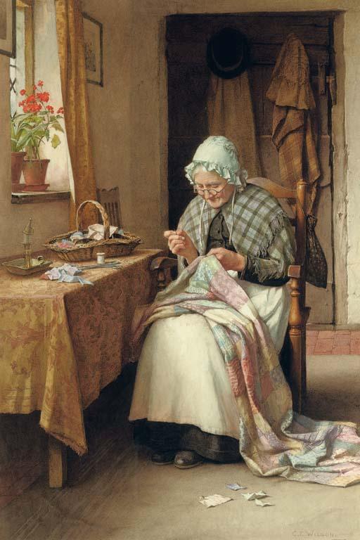 Charles Edward Wilson - The Patchwork Quilt