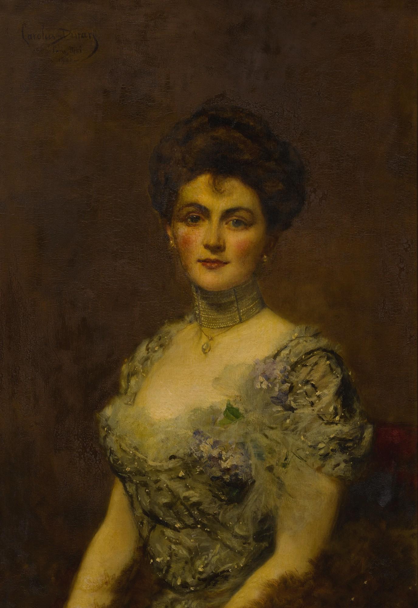 Charles-Émile-Auguste Carolus-Duran - Portrait Of A Woman