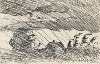 Charles Ephraim Burchfield - A Summer Storm