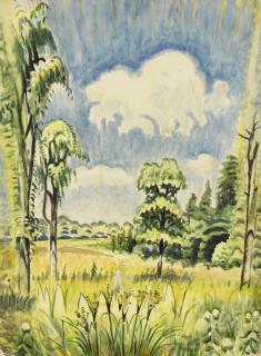 Charles Ephraim Burchfield - August Cloud