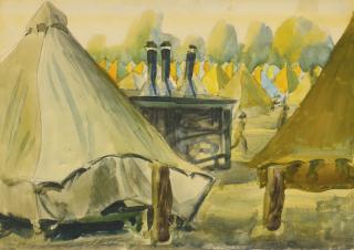 Charles Ephraim Burchfield - Camp Jackson, South Carolina