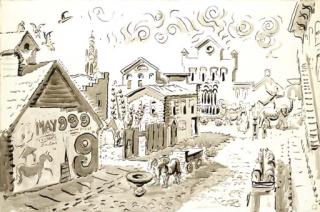 Charles Ephraim Burchfield - Circus Parade