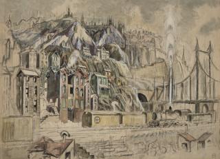 Charles Ephraim Burchfield - Cliff Dwellers