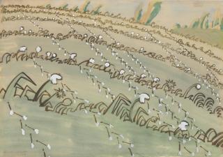 Charles Ephraim Burchfield - Dandelion Field