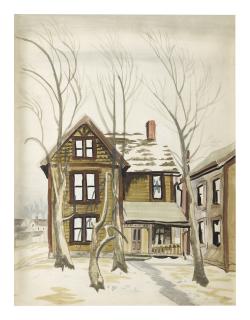 Charles Ephraim Burchfield - Frosted Windows