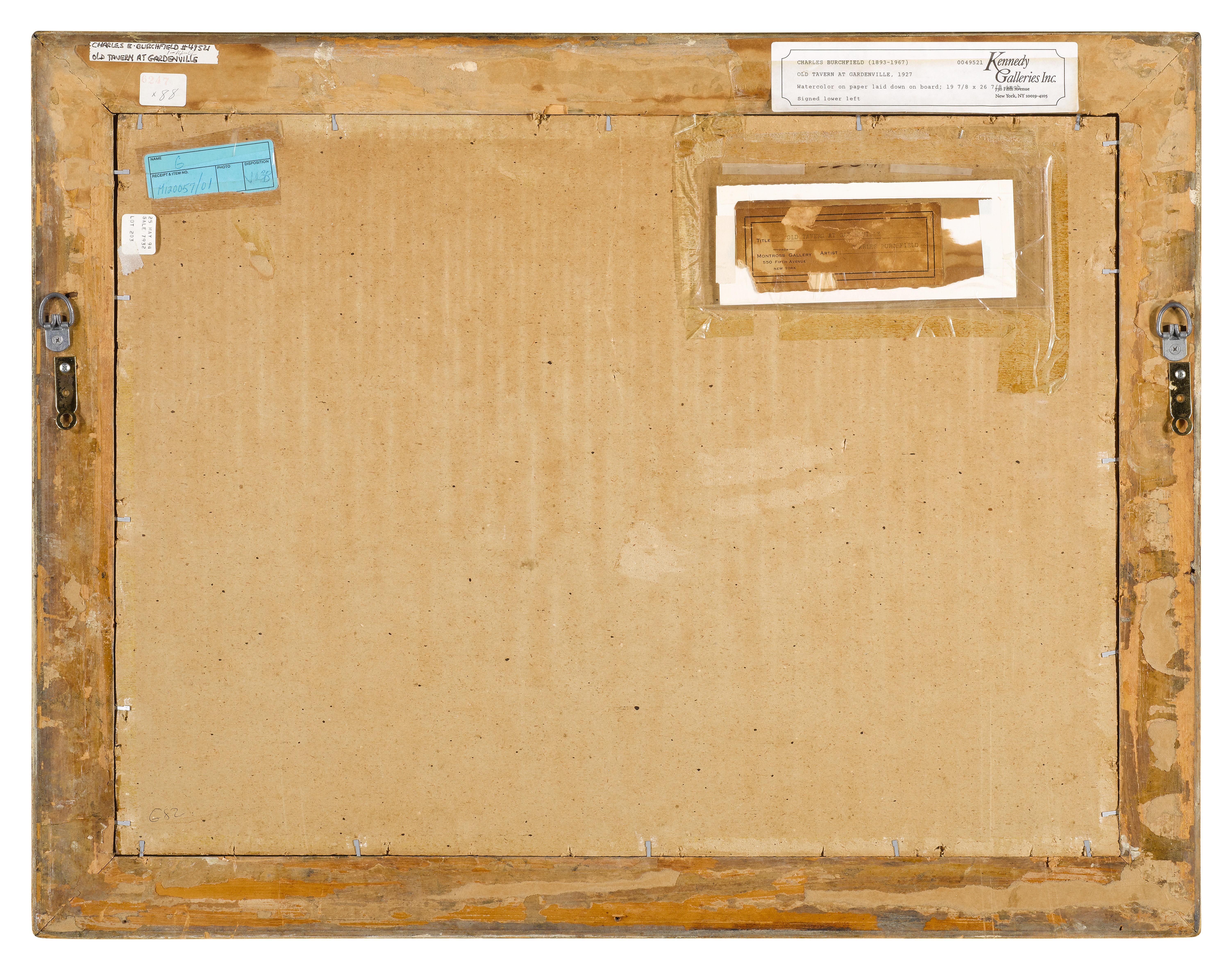 Charles Ephraim Burchfield - Old Inn at Gardenville