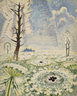 Charles Ephraim Burchfield - Queen Anne\'s Lace