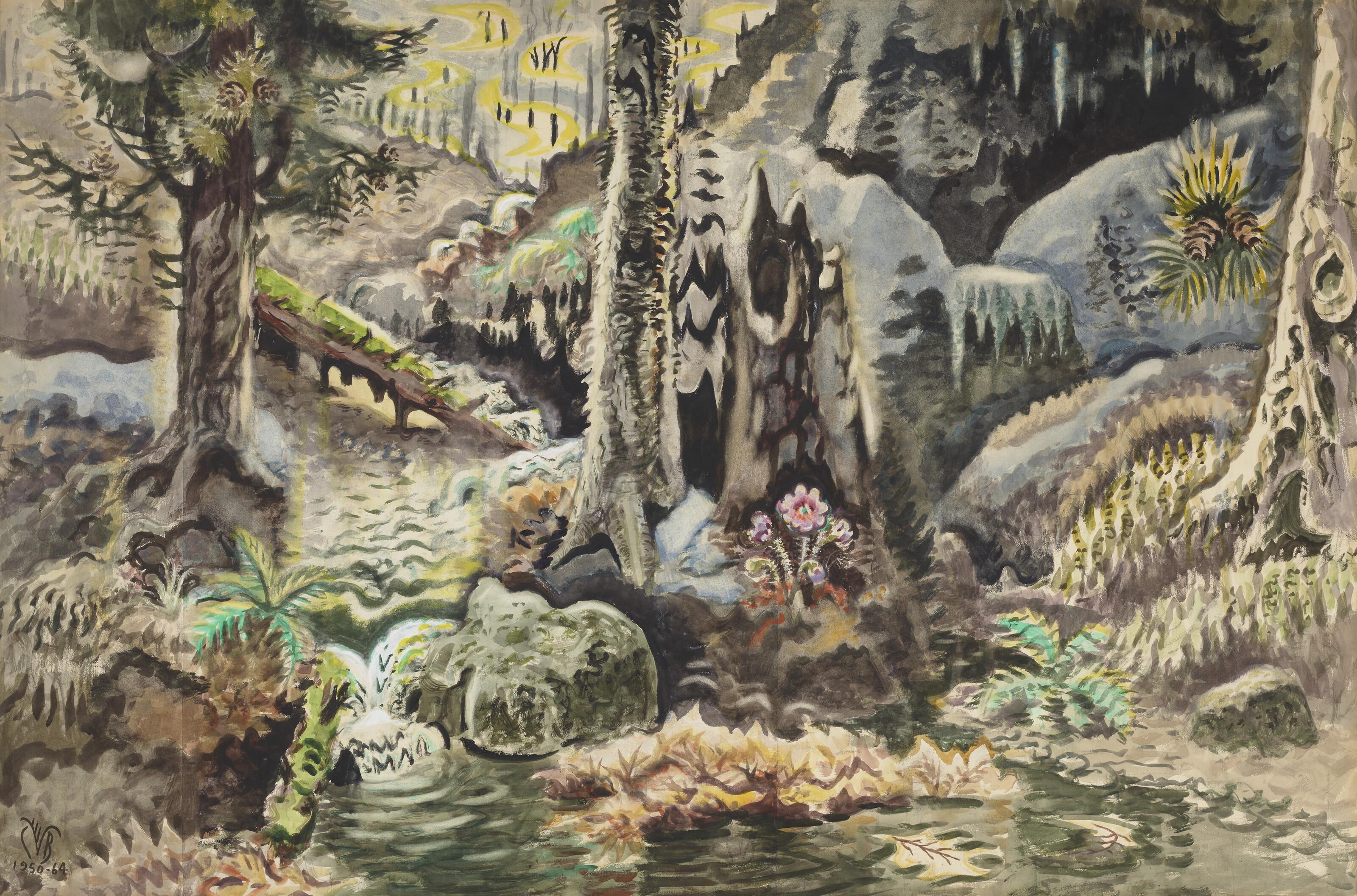 Charles Ephraim Burchfield - Retreat of Winter