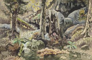 Charles Ephraim Burchfield - Retreat of Winter