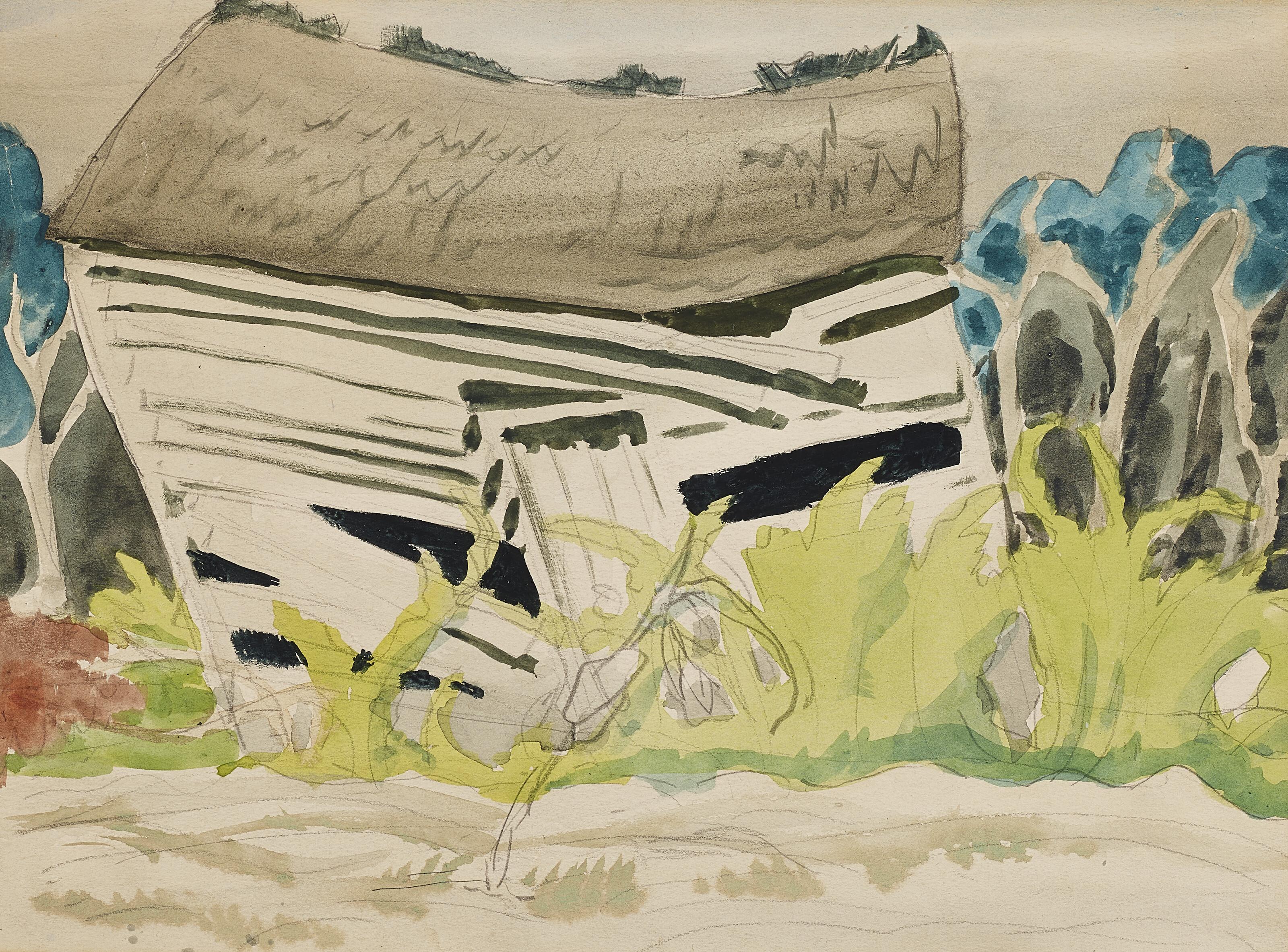 Charles Ephraim Burchfield - Ruin