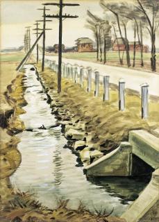 Charles Ephraim Burchfield - Spring Runoff