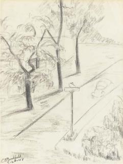 Charles Ephraim Burchfield - Suburban Street
