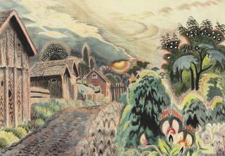 Charles Ephraim Burchfield - Sweet Pea Mood