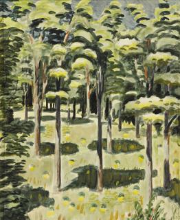 Charles Ephraim Burchfield - Woodland Scene