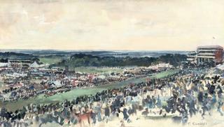 Charles Ernest Cundall, R.A., R.W.S. - Derby Day