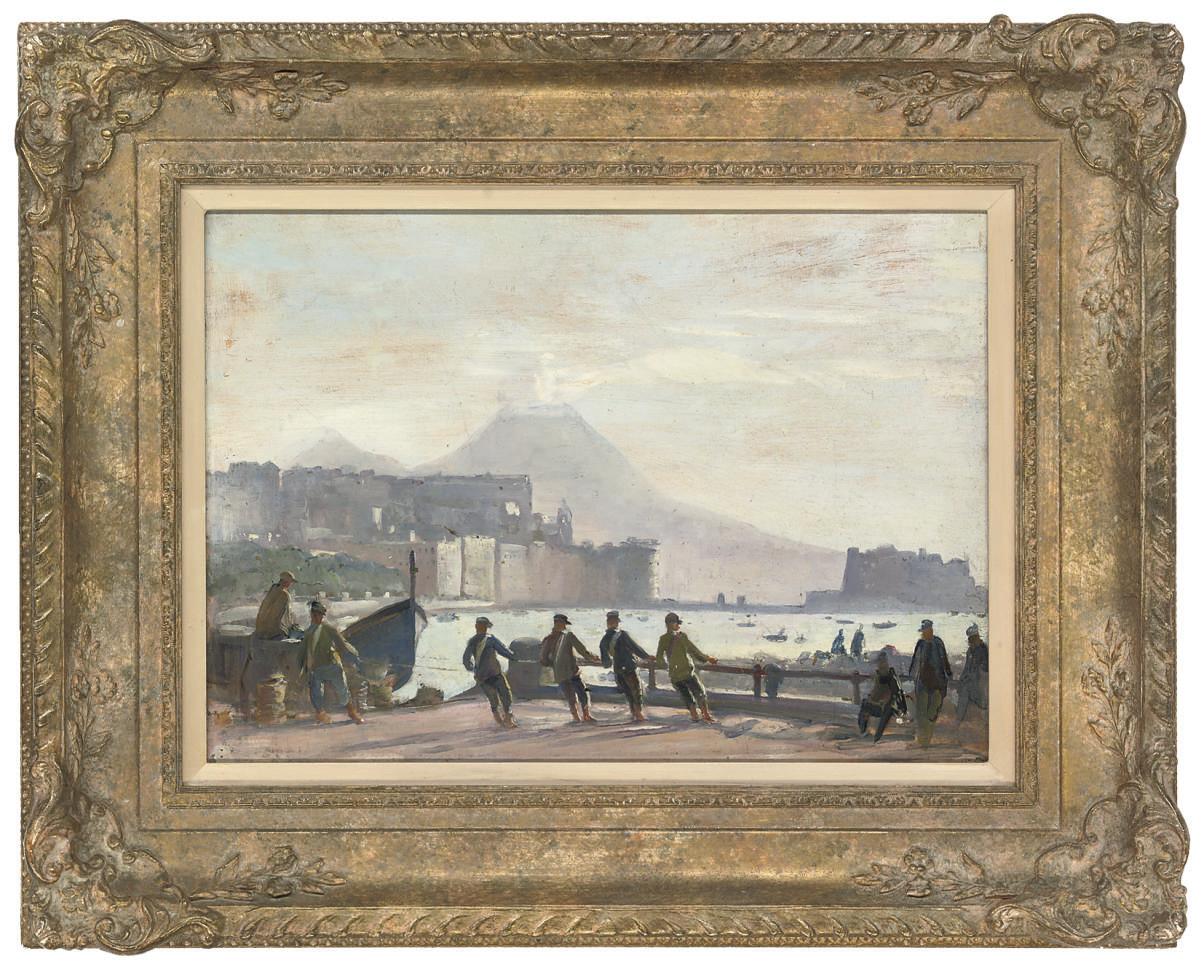 Charles Ernest Cundall - Bay of Naples