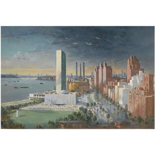 Charles Ernest Cundall - United Nations Building