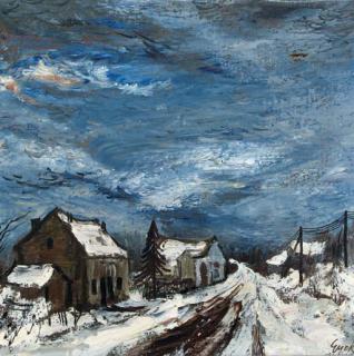 Charles Eyck - A winter landscape
