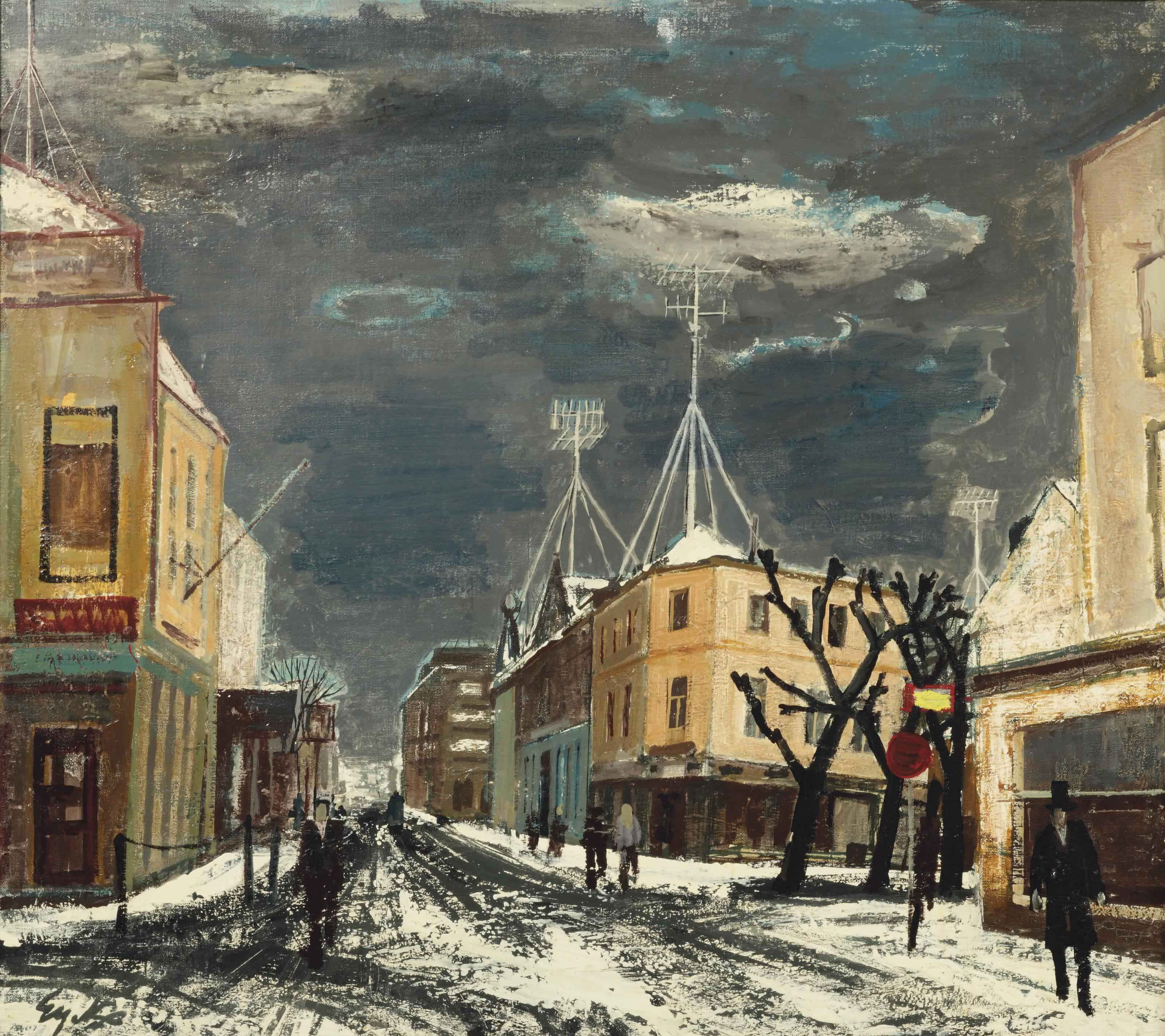 Charles Eyck - Winter in Valkenburg