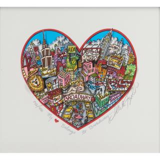 Charles Fazzino - My Heart Belongs to Broadway...