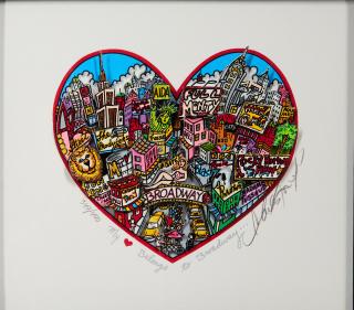 Charles Fazzino - My Heart Belongs to Broadway