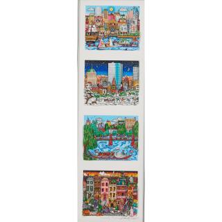 Charles Fazzino - Seasonally Boston