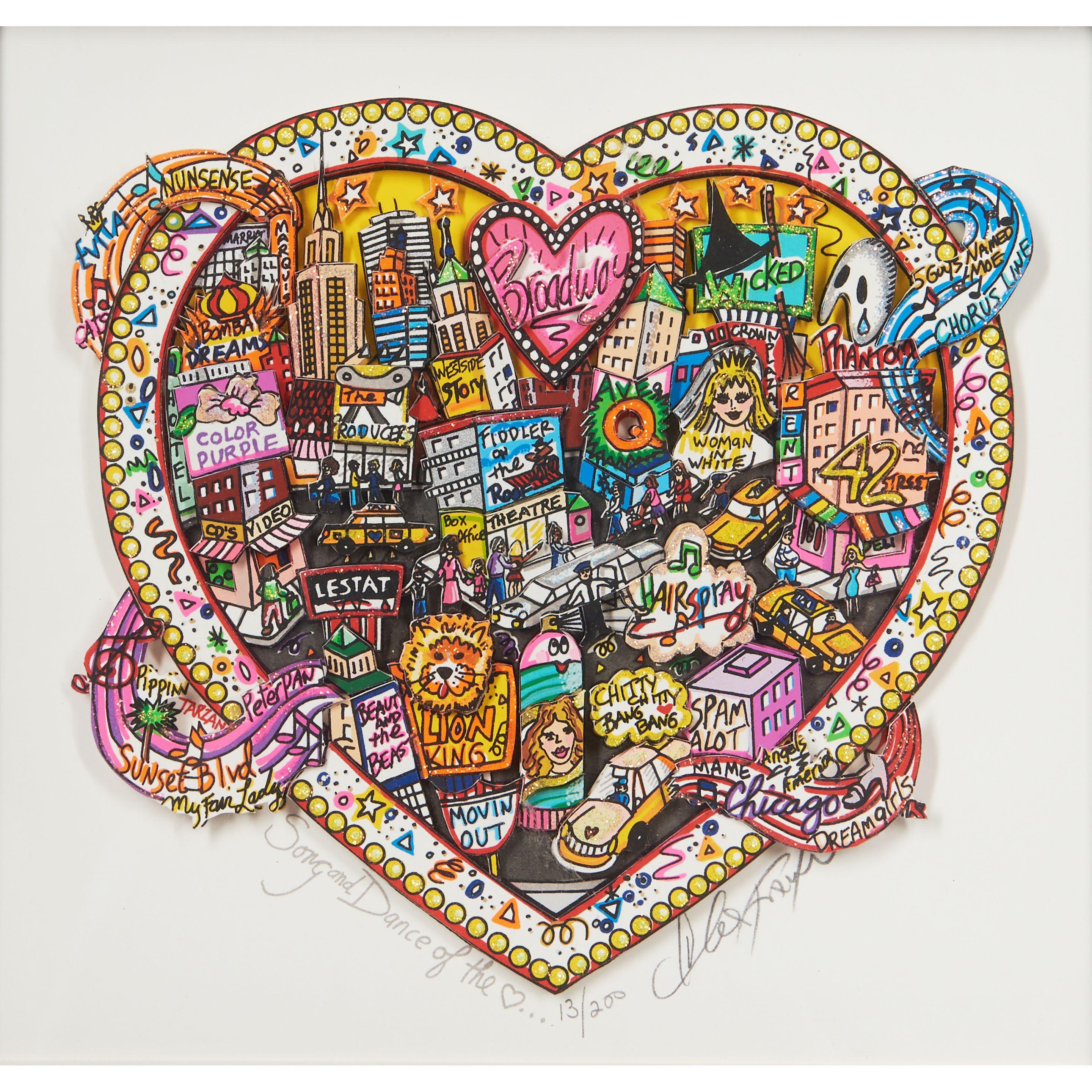 Charles Fazzino - Song and Dance of the Heart...