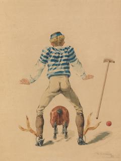 Charles-Fernand de Condamy - Polo Cartoon