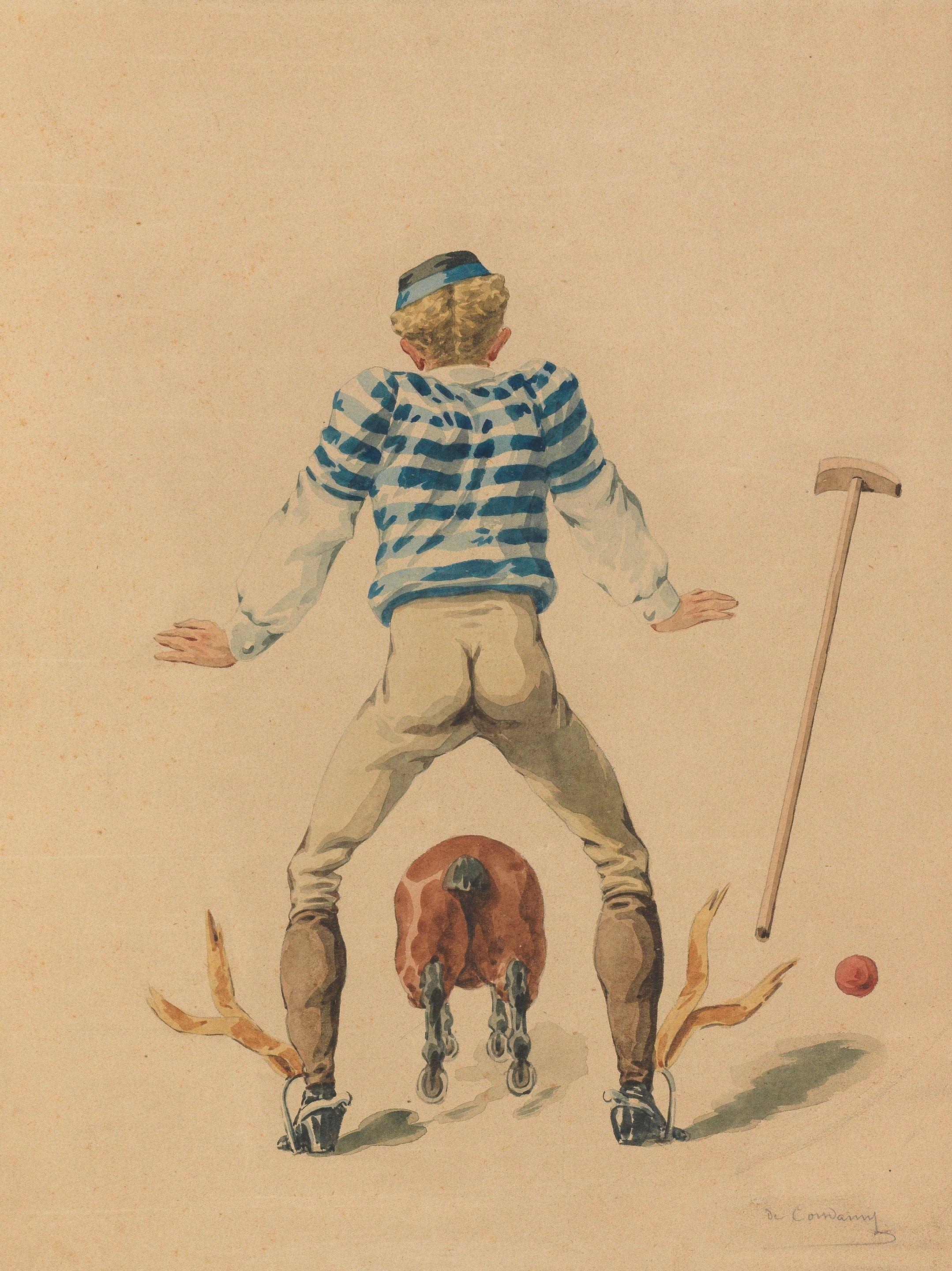 Charles-Fernand De Condamy - Polo Cartoon
