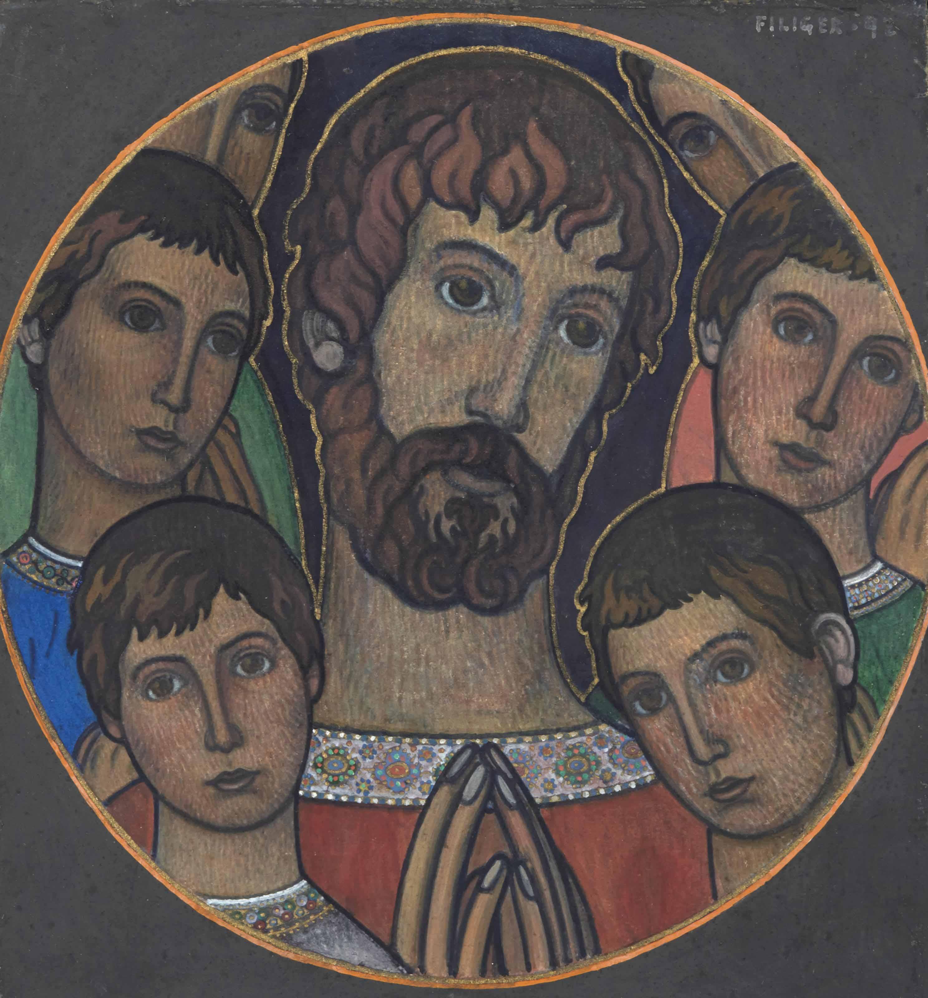 Charles Filiger - Christ aux anges