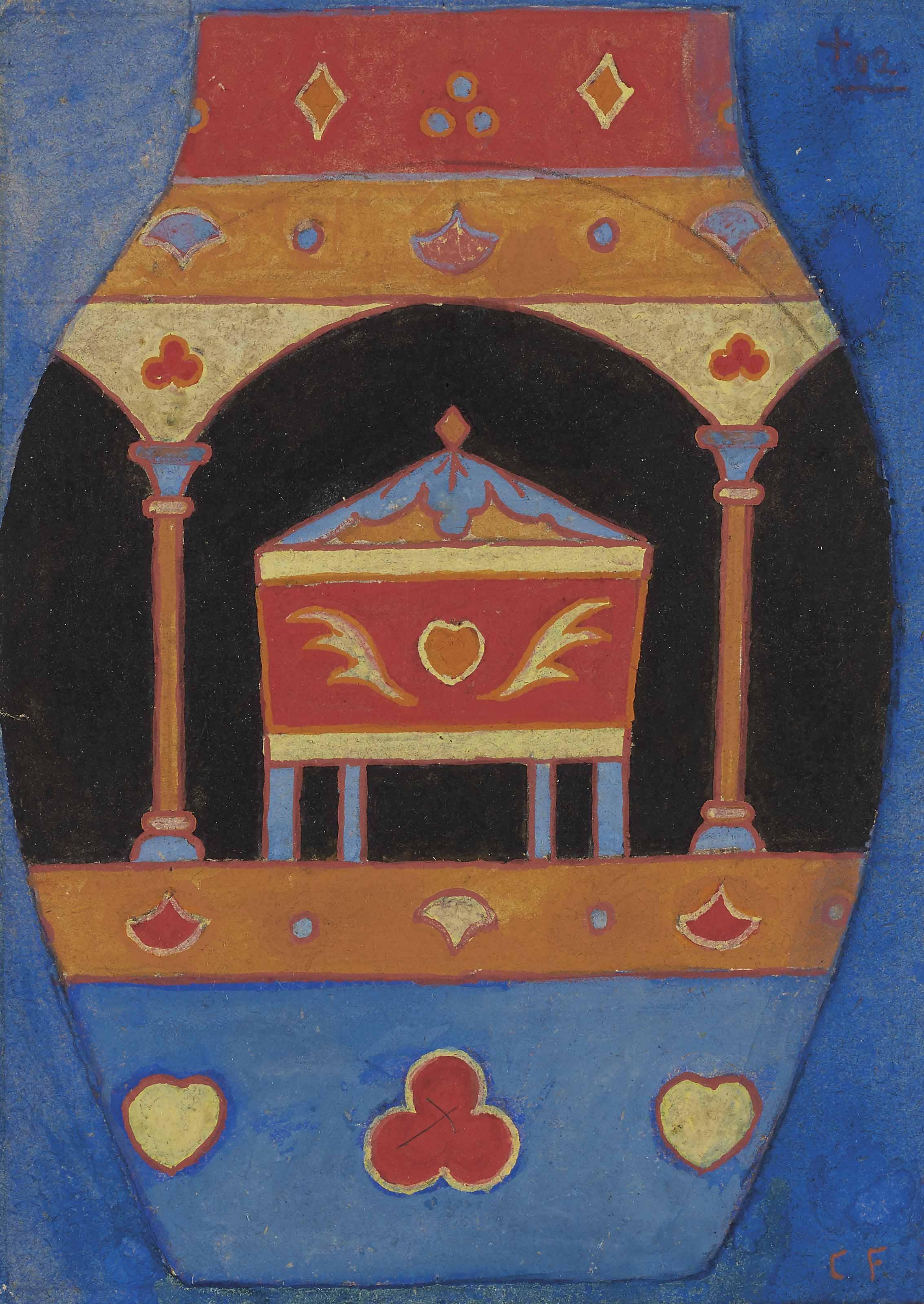 Charles Filiger - Décor de vase