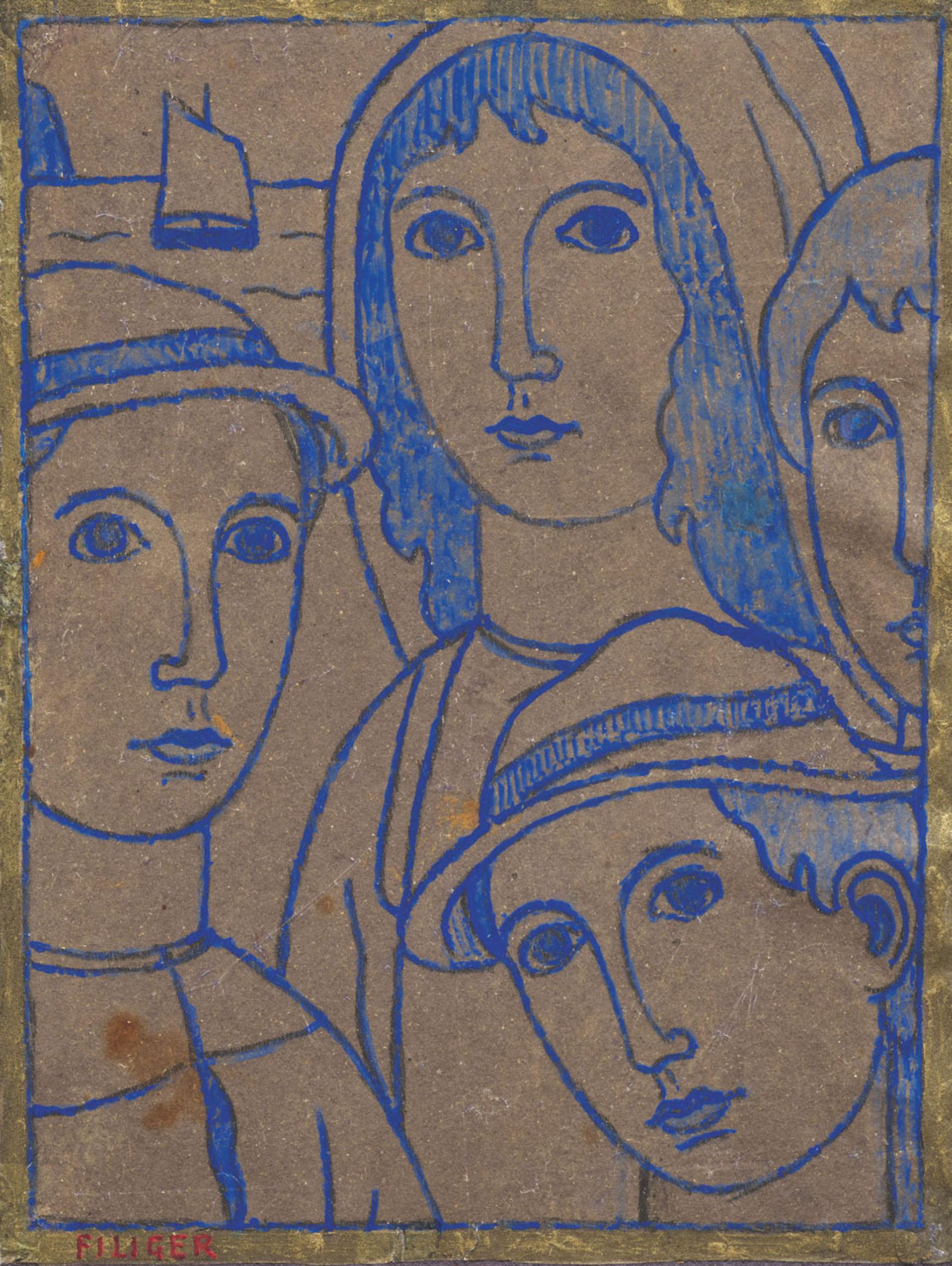 Charles Filiger - Étude pour \