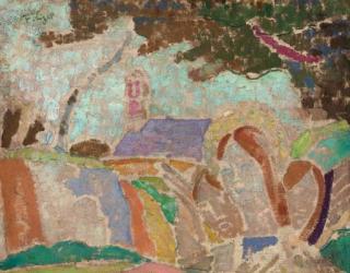 Charles Filiger - Paysage de Bretagne