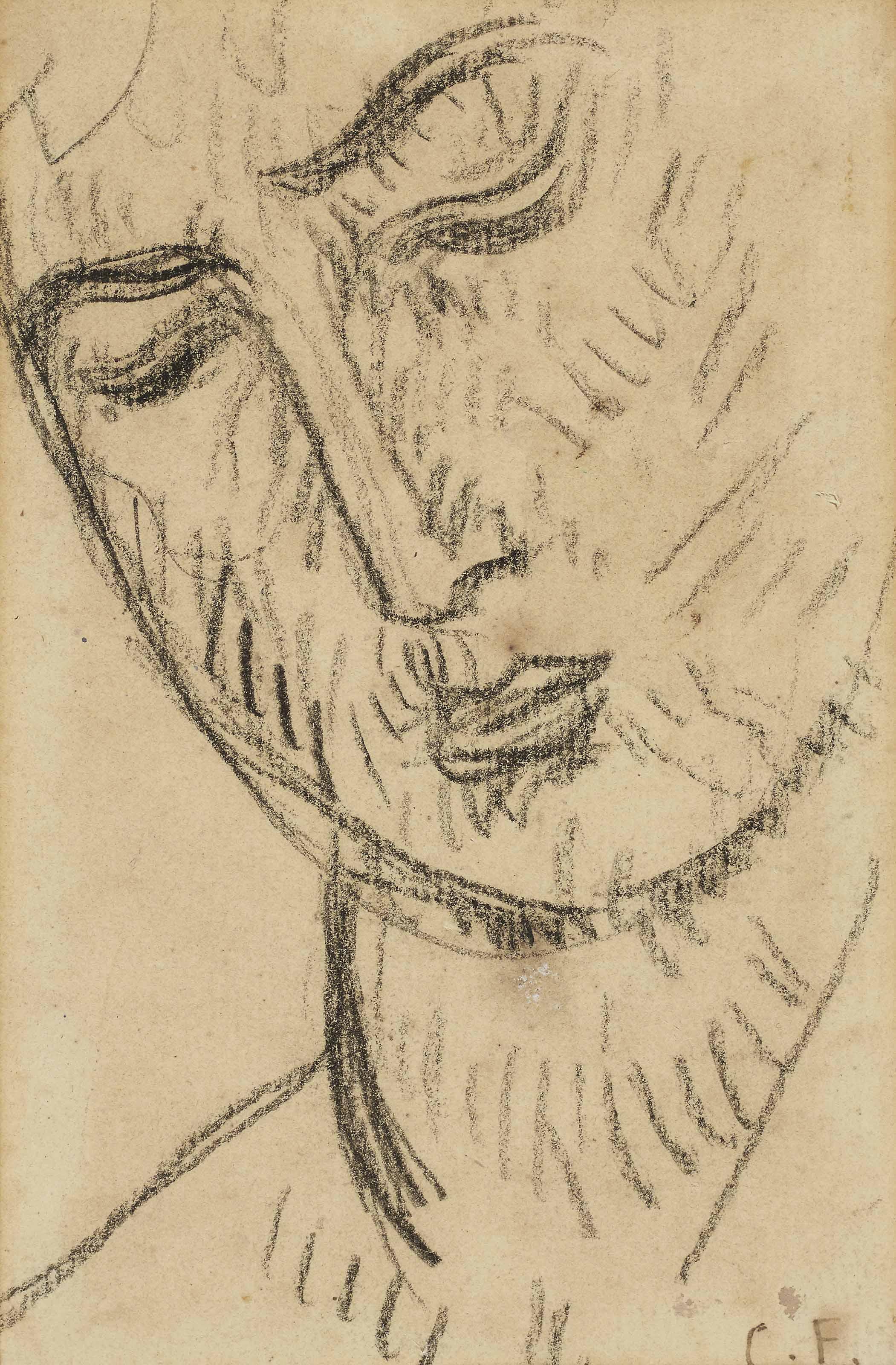 Charles Filiger - Tête de femme