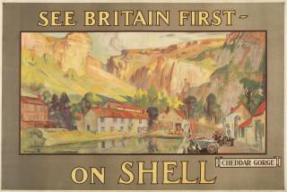 Charles Fouqueray - See Britain First On Shell, Cheddar Gorge