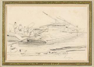 Charles François Daubigny - „Bercy“.