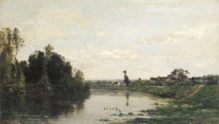Charles-François Daubigny - Bord de l\'Oise