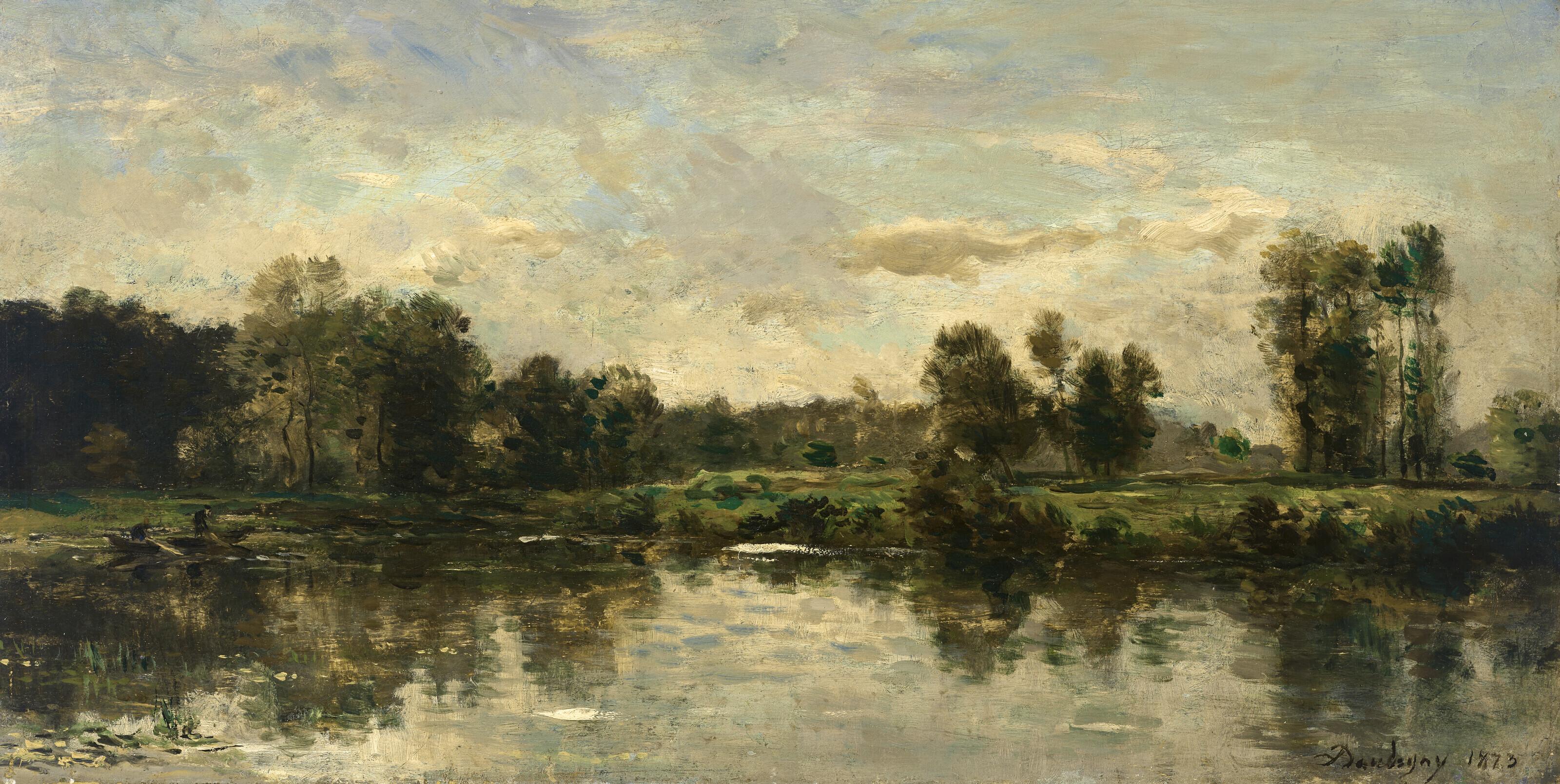 Charles-François Daubigny - Bords du fleuve