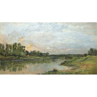 Charles François Daubigny - French Bords De L\'Oise