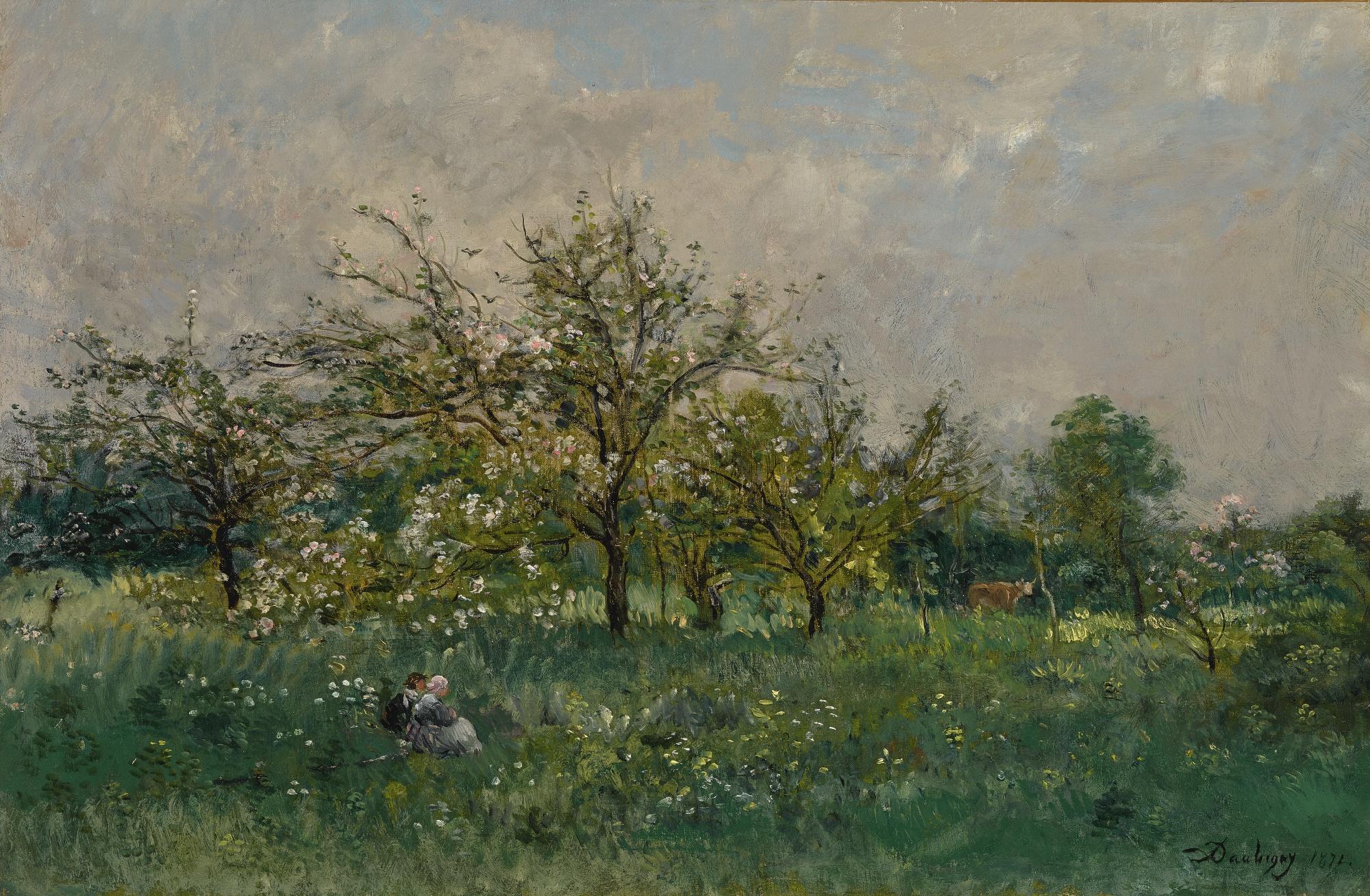 Charles-François Daubigny - French Le Verger