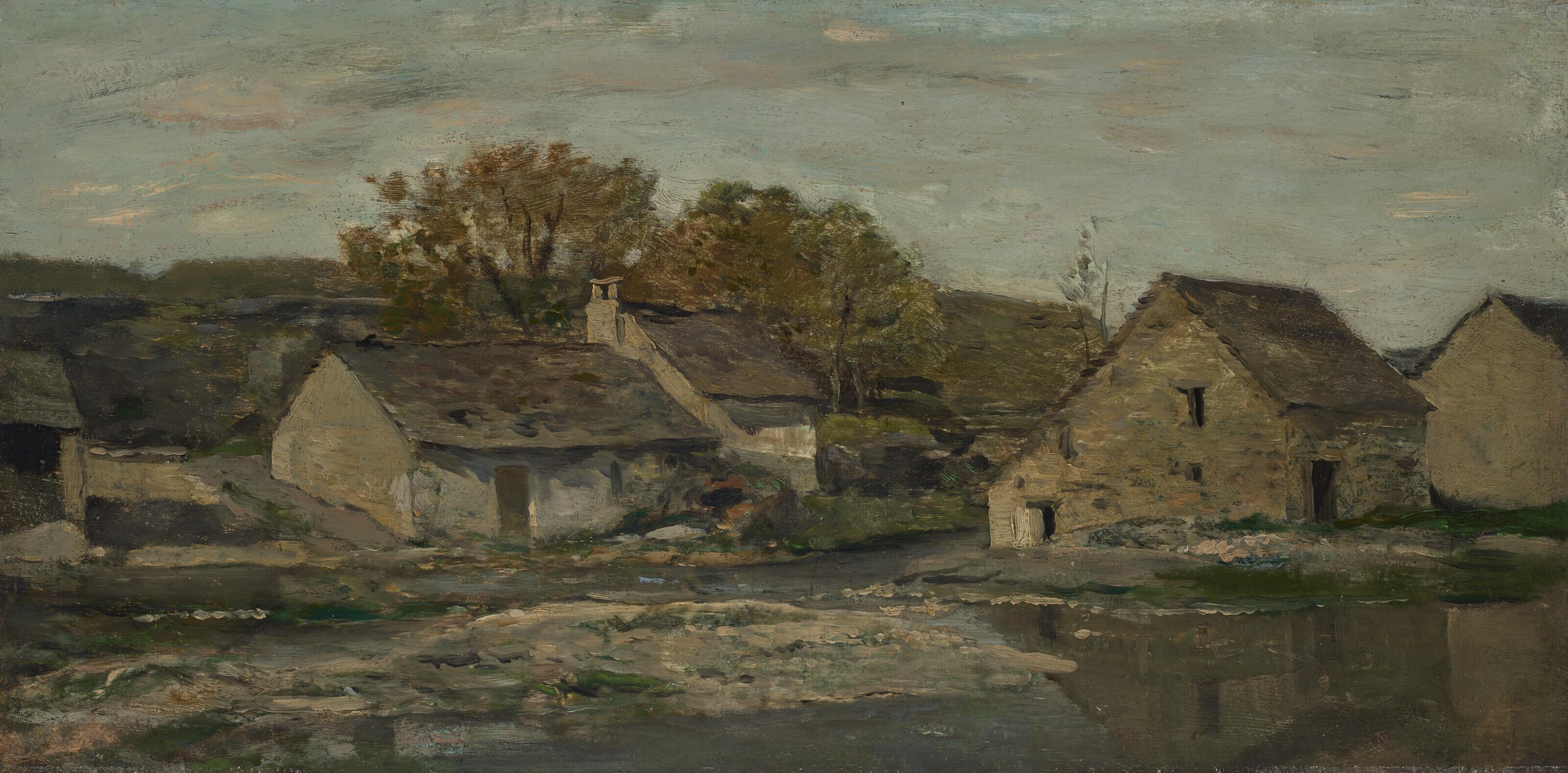 Charles-François Daubigny - Le Moulin de Gobelle, près d\'Optevoz