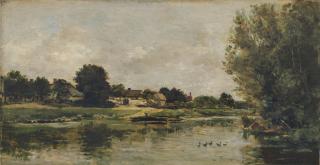 Charles-François Daubigny - Les bords de l\'Oise
