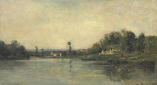 Charles-François Daubigny - Les Bords De L\'Oise