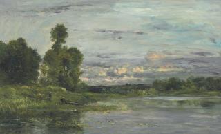 Charles-François Daubigny - Les bords de l\'Oise