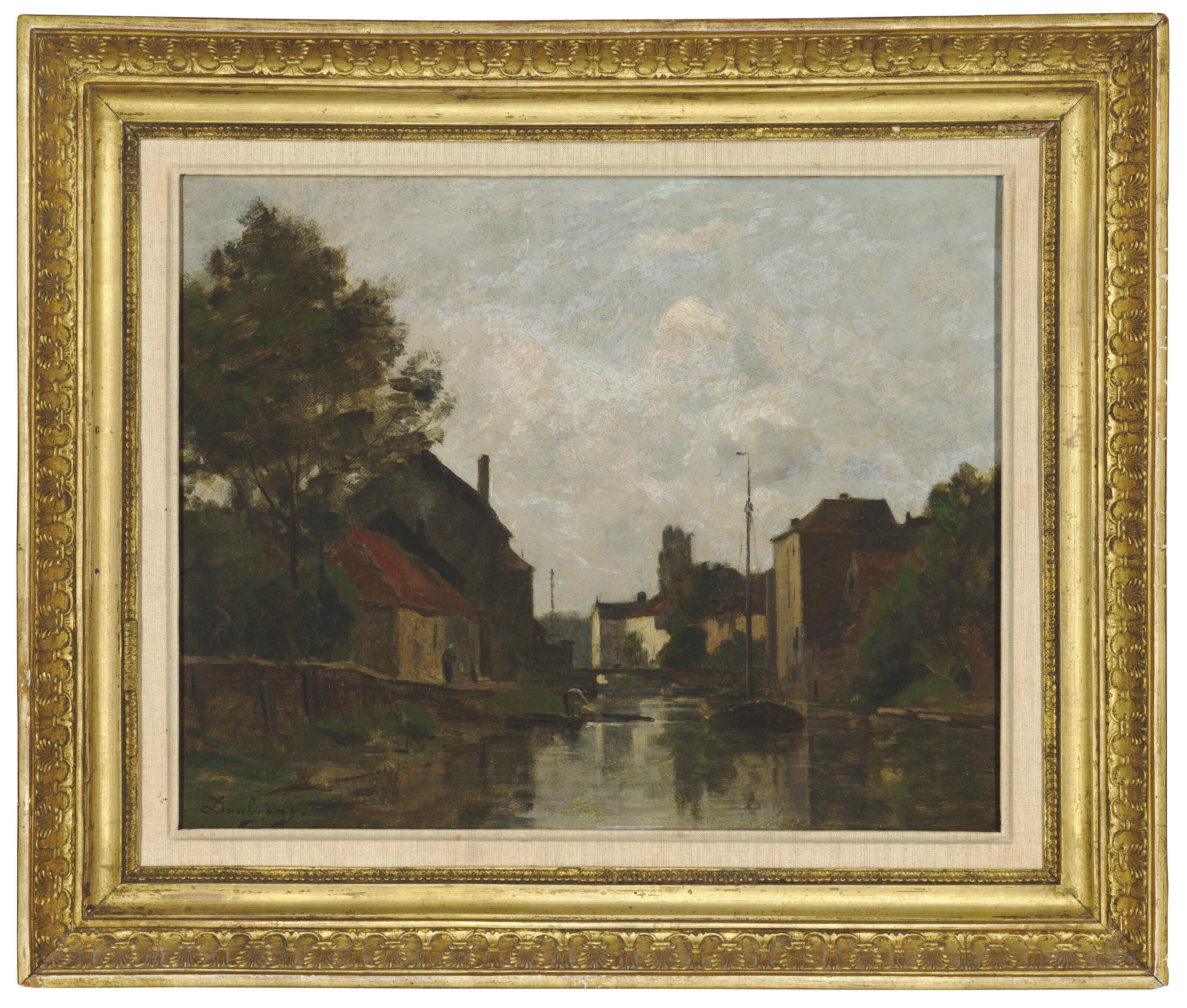 Charles-François Daubigny - Les Bords de l\'Yonne