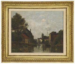 Charles-François Daubigny - Les Bords de l\'Yonne