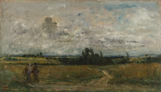 Charles François Daubigny - Vieille Route, à Auvers.