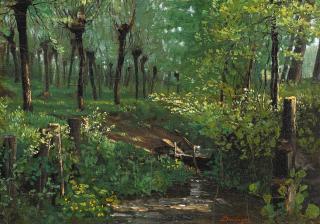 Charles Francois Daubigny - Waldesdickicht