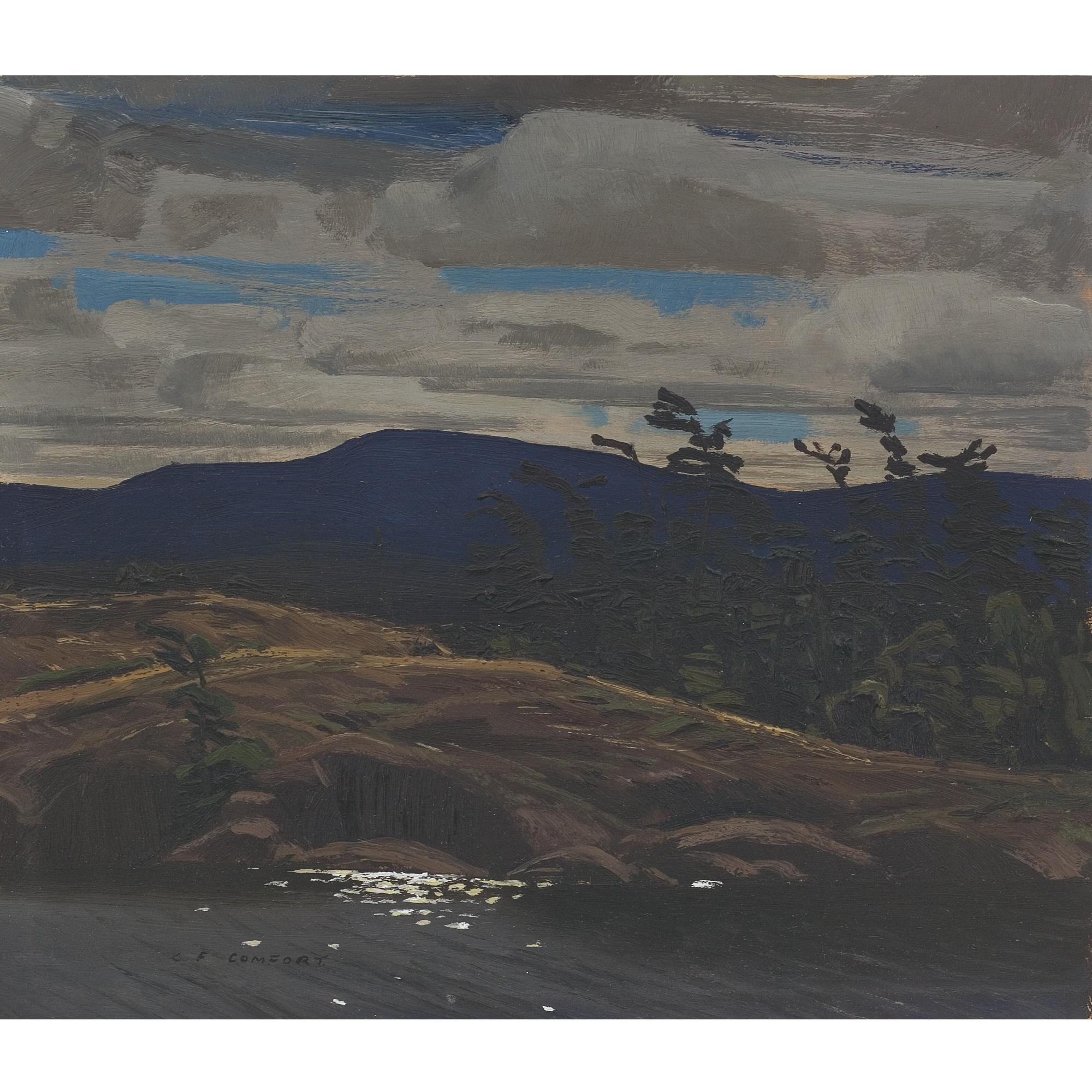 Charles Fraser Comfort - Rocky Shore, Macgregor Bay, Ont.